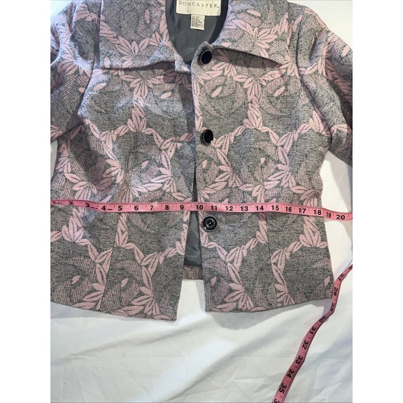 Vintage Doncaster Womens Glam Cropped Jacket Size 8 Boho Cute With Jeans 358 - Picture 10 of 11